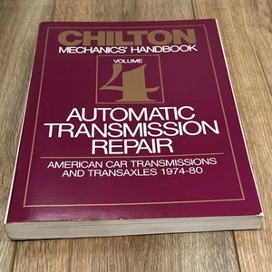 Manual de Mecánica CHILTON Volumen 4 Manual de Reparación de Transmisión Automática 1974-80 - Imagen 1 de 11