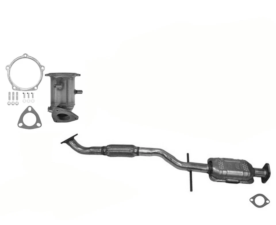 Convertidor catalítico de tubo flexible inferior delantero y trasero para Hyundai Sonata 2,4 L 99-05 Foto 1 de 1