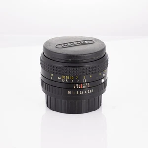 Sears (Ricoh) MC 50mm f/2 Pentax K Mount Vintage Photography Lens w/ caps - Picture 1 of 4