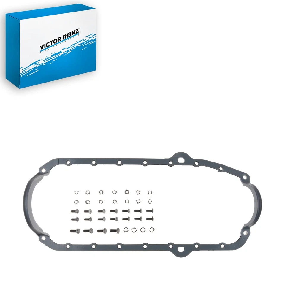 Juego de juntas de cárter de aceite de motor Victor Reinz para Chevrolet K10 Suburban 1975-1985 Foto 1 de 1