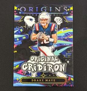 2025 Panini Origins - Drake Maye Original Gridiron #16 New England Patriots - Bild 1 von 2