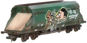 4F-026-031 Dapol OO Gauge HIA Hopper (Early Build) Graffiti Airbrushed - Picture 1 of 1