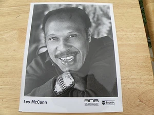 VINTAGE MUSIK WERBEFOTO LES MCCANN SCHWARZER SÄNGER ABC IMPULSE - Bild 1 von 1