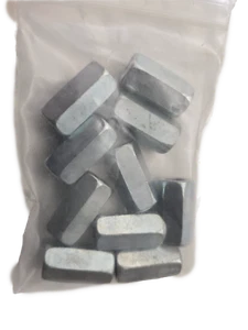 3/8"-16 x W-1/2" x L 1" Coarse Threaded Rod Coupling Nut Zinc 10-pack - Picture 1 of 6