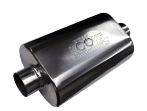 Kooks For KO250-12 Universal 2.5in Center/Center Oval Muffler - Imagen 1 de 6