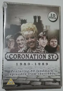 Incoronazione Street 1980-1989 Box DVD Set Nuovo Sigillato - Foto 1 di 1