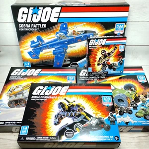 Lote de 5 juegos de construcción retro Hasbro GI Joe - Imagen 1 de 8