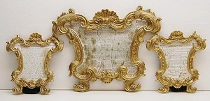 11" x 14" TRADITIONAL BAROQUE MASS CARD SET - BRASS # 220 (CHURCH, CHALICE co.) - Picture 1 of 5