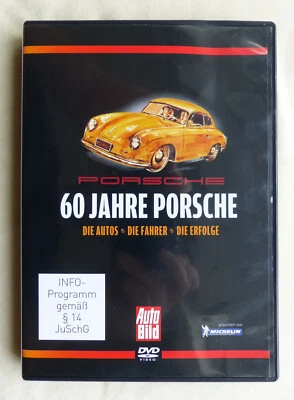 AutoBild Video DVD 60 Jahre Porsche 911 Turbo GT3 Carrera GT 944 Boxster Cayenne - Bild 1 von 4