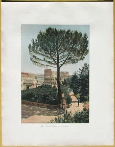 ca.1895 Französisches Photochrom ITALIEN: ROM, KOLOSSEUM, #102 - Bild 1 von 1