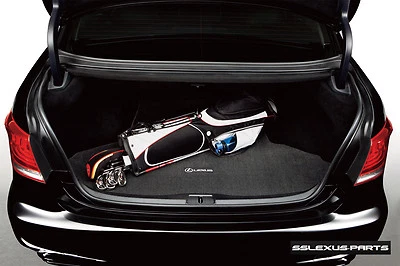 Lexus LS460 LS460L (Without Rear Cool Box) OEM Genuine CARPET TRUNK MAT "Black" - Image 1 of 4