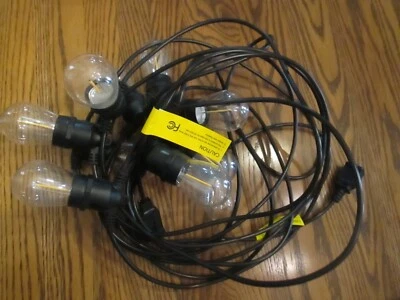 25 Ft. Indoor/Outdoor 10 Bulb String Patio Lights - Image 1 of 4