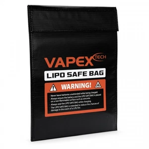 VPLIPOBAGB Vapex Sacca di Sicurezza Ricarica LiPo LiFe (230x295mm) - Foto 1 di 2