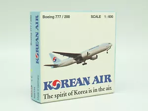 Schabak Aircraft Airlines 1/600 - Boeing 777 200 Korean Air - Picture 1 of 1