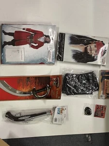 costume pirata uomo 3x accessori inclusi - Foto 1 di 2