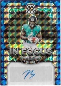 2023 Panini Mosaic TANK BIGSBY In Focus Auto Rookie Blue Prizm /99 - Picture 1 of 2