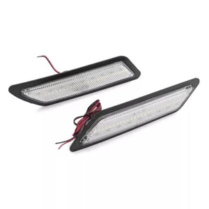 2x Front Side Marker Reflector Lamps For 2012-2015 BMW 3Series F30 F31 Amber LED - Picture 1 of 8