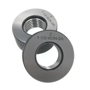 Thread Ring Gage 1" 1/2-6 UN 2A Thread Ring Gauge GO NOGO 1 1/2-6 UN 2A 1Pcs - Picture 1 of 3