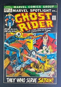 Marvel Spotlight (1971) #7 FN- (5.5) 3° apparizione Ghost Rider Mike Ploog - Foto 1 di 2