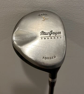 MacGregor Tourney V Foil Forged 3 Wood 15 degree 70g Regular Flex Right Hand - Image 1 of 4