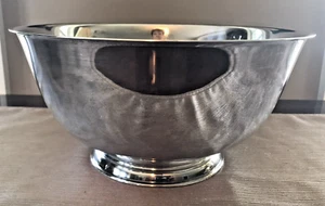 Paul Revere Sons of Liberty Bowl Oneida Silversmiths Reproduction 10"x5" - Picture 1 of 8