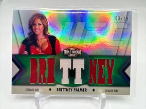 Brittney Palmer 2013 Knockout Triple Threads Relic 3/18 Ufc -18 - Picture 1 of 2