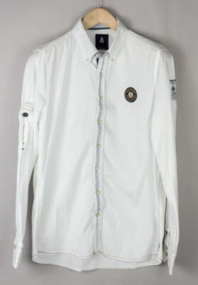 Camisa informal formal manga larga GAASTRA para hombre talla S Foto 1 de 4