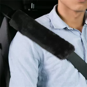2 Plüsch Sicherheitsgurt Gurtpolster Auto weich Gurtschoner Autogurt Gurtschutz - Bild 1 von 11