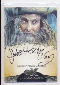 Boceto de la Tierra Media Cryptozoic CZX 2022 autógrafo de Salvucci McCoy como Radaghast - Imagen 1 de 1