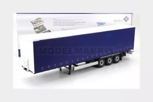 SOLIDO 2400504 ACCESSORIES RIMORCHIO PER CAMION - BLUE WHITE 1/24 - Foto 1 di 2