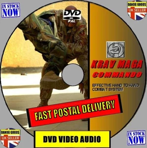 KRAV MAGA COMMANDO TRAINING SELF DEFENCE VIDEO TUITION DVD NEW - Picture 1 of 8