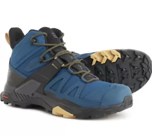 Salomon X Ultra 4 Mid GTX Gore-Tex Hiking Boots Waterproof Legion/Black/Leaf - Picture 1 of 7