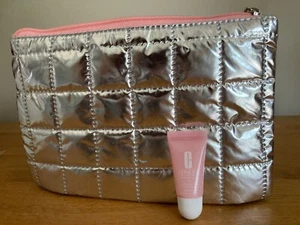 Clinique Moisture Surge Lip Hydro Plump Treatment 7ml & Silver Bag- NEW - Picture 1 of 2