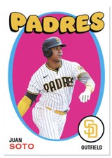 2023 JUAN SOTO TBT Throwback Thursday 1971-72 Topps Hockey Set 13 PADRES