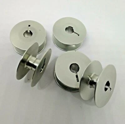 5X  Bobbin (Alum.)  "Quick Wind Stem"   Pfaff 545,546,1245 etc. #91-018339-05A - Image 1 of 3