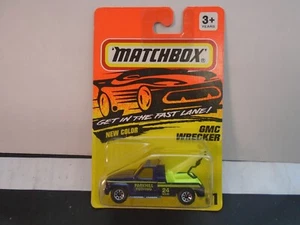 MATCHBOX SUPERFAST 1-75 MB11 GMC WRECKER RARE MINT ON USA SEALED CARD NEW NOS! - Picture 1 of 1