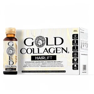 Gold Collagen Forte Hair Lift Liquid Supplement Haare Haut Nägel 10Fl 50ml - Bild 1 von 4