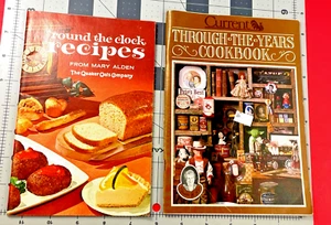 VTG. Cookbooks, Recipes, `round the clock and Through the years    jl - Picture 1 of 3