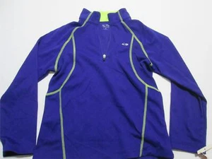 NWT Champion Youth Unisex Size S Long Sleeve Shirt Navy 1/4 Zip High Neck Sport - Picture 1 of 5