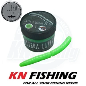 LIBRA LURES FATTY D'WORM 75 Silicon Lures Amino Boosted 75mm 8pcs - Picture 1 of 10