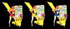 Fantasy Pin - Pikachu MewTwo Pokemon Go STOP - VALOR INSTICT MYSTIC Teams Set