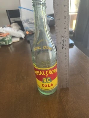1956 Royal Crown RC garrafa de cola 12 oz Washington DC NEHI CORP. - Imagem 1 de 4