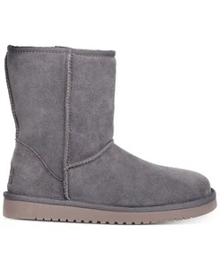 BOTAS DE MUJER KOOLABURRA BY UGG KOOLA CORTAS GRIS CONEJO GAMUZA PIEL DE OVEJA TALLA US 6 - Imagen 1 de 4