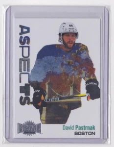 2022-23 NHL METAL UNIVERSE ASPECTS INSERT DAVID PASTRNAK #A-13 BOSTON BRUINS - Picture 1 of 2