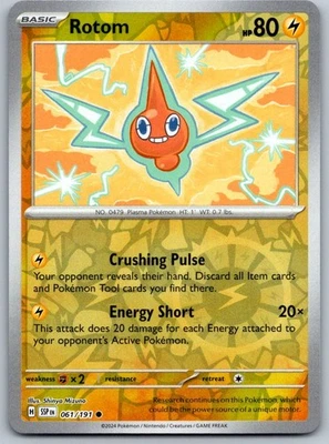 Rotom 061/191 Common SV08: Surging Sparks - Image 1 of 2