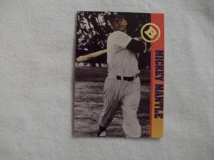 1992 BALLSTREET GOLD FOIL MICKEY MANTLE NEW YORK YANKEES - Bild 1 von 2