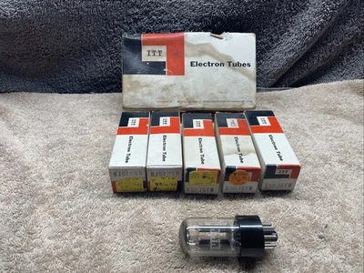 Электронные трубки в коробках 5 ITT (Hitachi) 6SN7GTB 6SN7 - Изображение 1 из 4