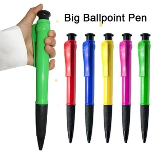 Plastic Oversize Writting Pen Fun Gift Huge Neutral Pen Stationery - Picture 1 of 18