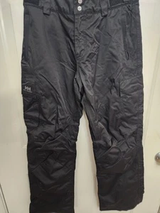 Helly Hansen Helly Tech Snow Ski Pants Insulated Black Great Cond Medium S - Picture 1 of 16