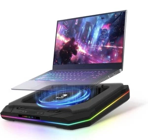 Saviortop Gaming Laptop Kühler, IC Core Cooling Pad mit Advanced Turbo Fan, ... - Bild 1 von 9